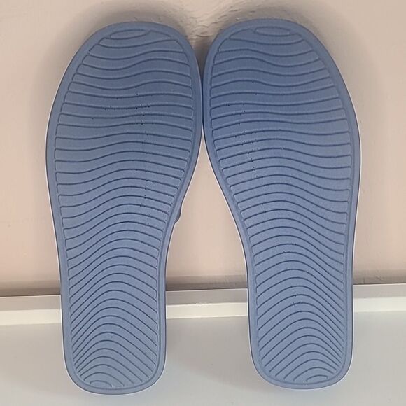 Steve Madden Gimmee Platform Wedge Sandal In Denim Various Size 8.5 - Picture 10 of 14